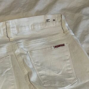 Hudson Skinny Jeans - White - 26